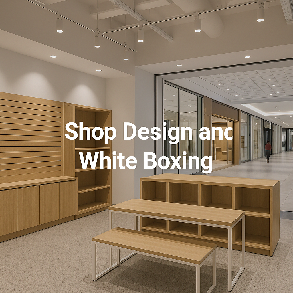 Shop Design & White Boxing